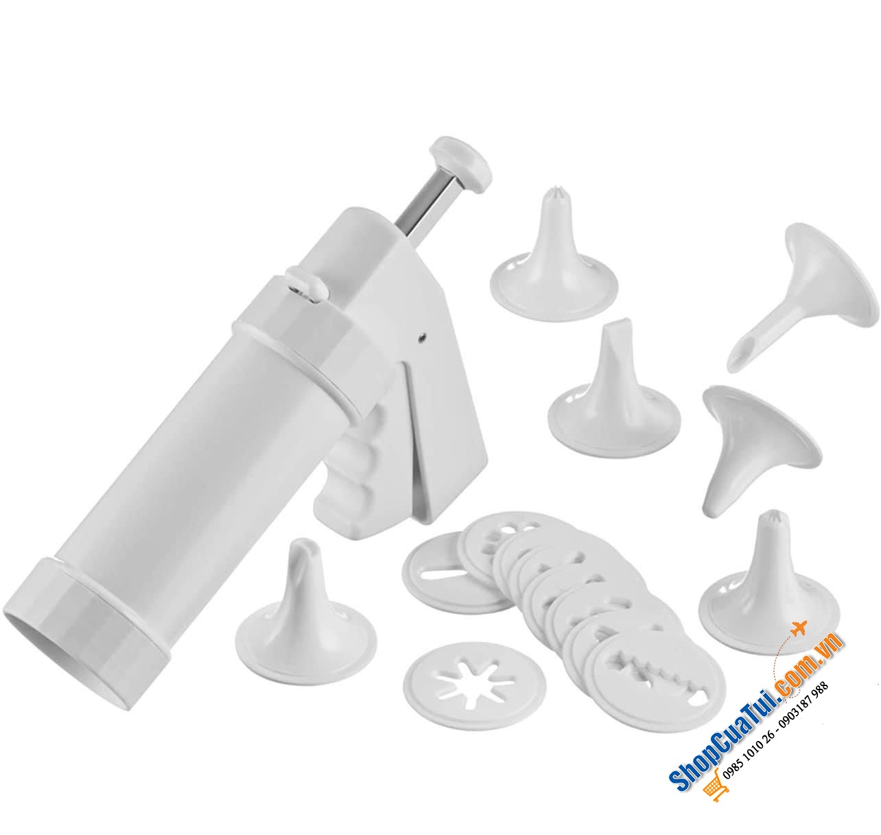 Dụng cụ ép bánh quy và kem tươi 17 món Kaiser - Made in Germany - Tạo ra những mẻ bánh quy vui nhộn, nhất quán