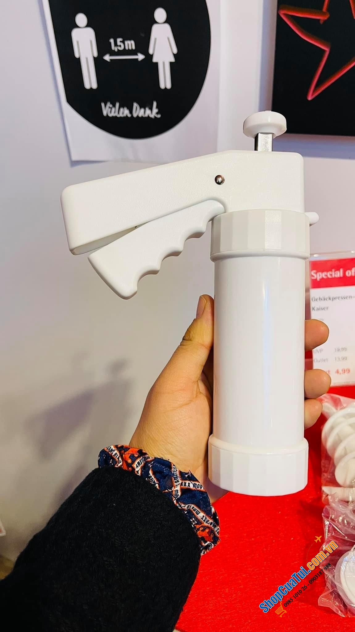 Dụng cụ ép bánh quy và kem tươi 17 món Kaiser - Made in Germany - Tạo ra những mẻ bánh quy vui nhộn, nhất quán