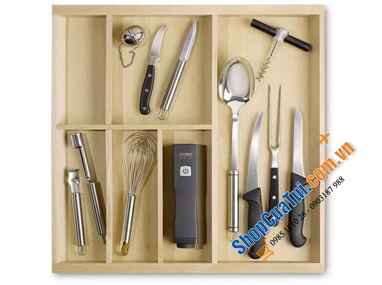 Bộ Hộp Đựng Thực Phẩm Và Máy Hút Chân Không Caso 1169.