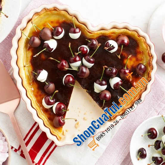 Khay Nướng Bánh Hình Trái Tim Đẳng Cấp - Le Creuset.