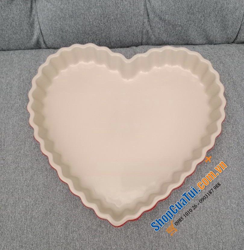 Khay Nướng Bánh Hình Trái Tim Đẳng Cấp - Le Creuset.