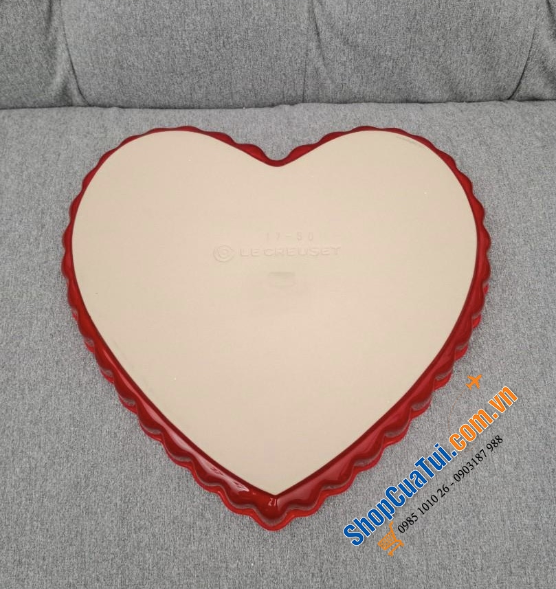 Khay Nướng Bánh Hình Trái Tim Đẳng Cấp - Le Creuset.