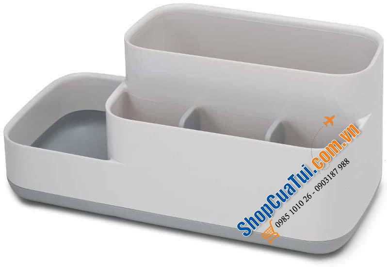 Hộp Đựng Bàn Chải Và Mỹ Phẩm Nhà Tắm Joseph Joseph 70513 EasyStore  - Khay Đựng Bàn Chải Mỹ Phẩm Nhà Tắm Joseph Joseph EasyStore - TIỆN DỤNG- BỀN ĐẸP - giúp nhà tắm luôn GỌN GÀNG - SẠCH SẼ 70513