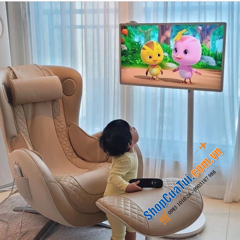LG STAND BY ME -  MỘT CHIẾC TIVI THỰC SỰ KHÁC BIỆT: Màn hình 27inch cảm ứng,có thể xoay 180 độ, không dây, kết nối Bluetooth, USB, HDMI, laptop, máy chơi game, share màn hình điện thoại ...