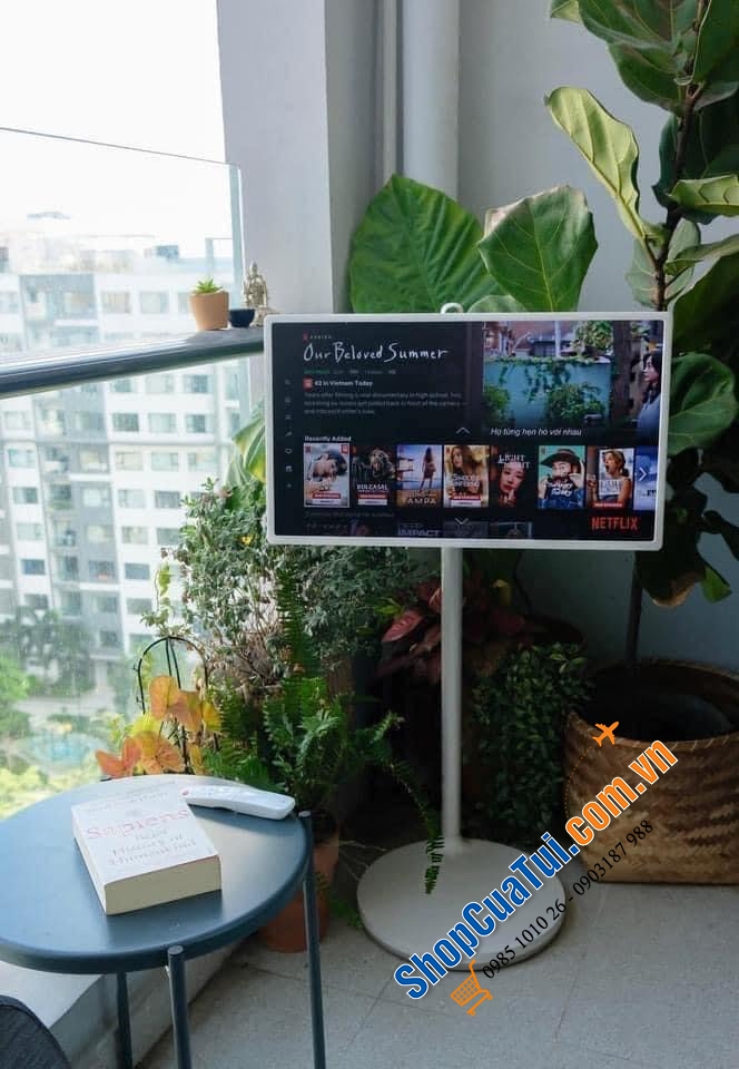 LG STAND BY ME -  MỘT CHIẾC TIVI THỰC SỰ KHÁC BIỆT: Màn hình 27inch cảm ứng,có thể xoay 180 độ, không dây, kết nối Bluetooth, USB, HDMI, laptop, máy chơi game, share màn hình điện thoại ...