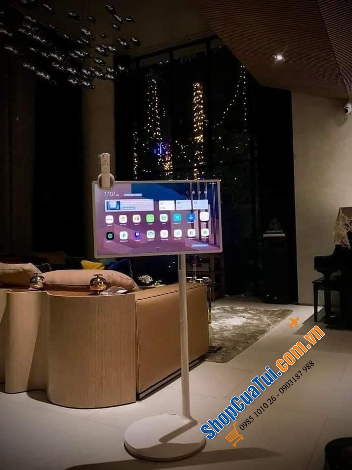 LG STAND BY ME -  MỘT CHIẾC TIVI THỰC SỰ KHÁC BIỆT: Màn hình 27inch cảm ứng,có thể xoay 180 độ, không dây, kết nối Bluetooth, USB, HDMI, laptop, máy chơi game, share màn hình điện thoại ...