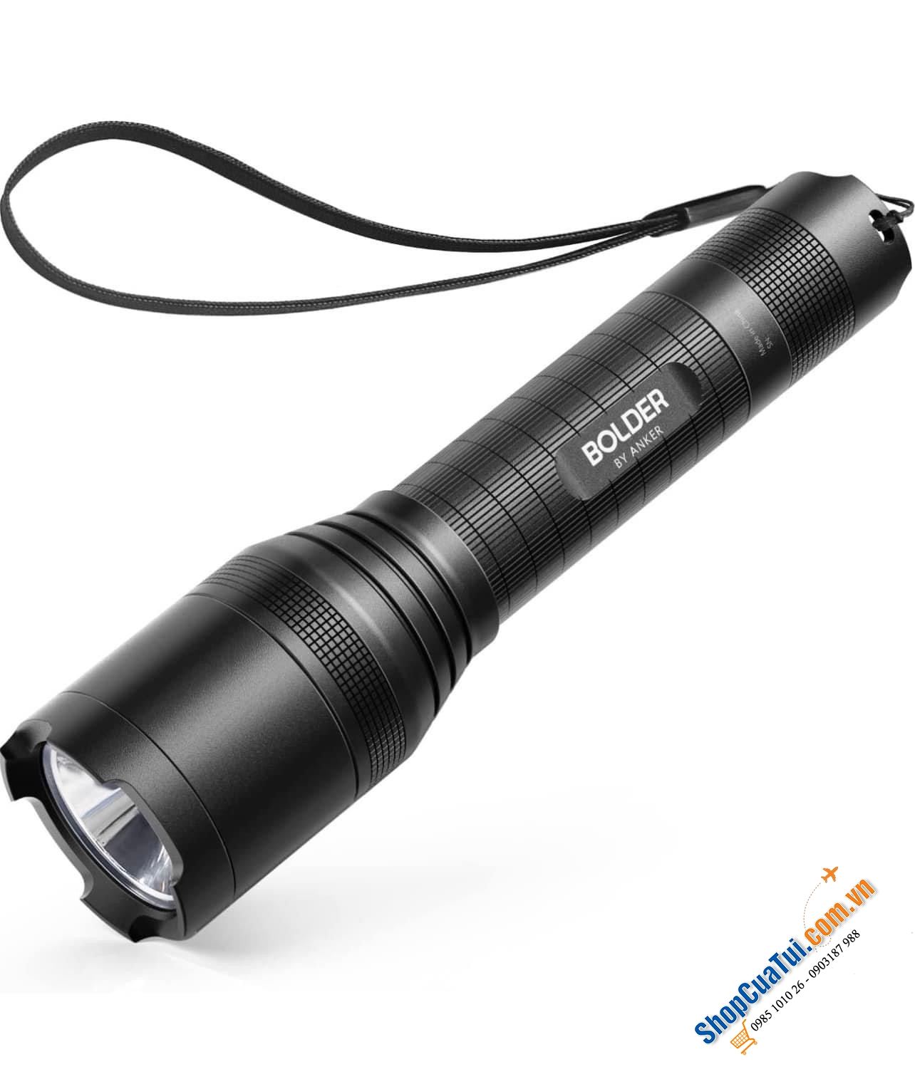 Đèn Pin sạc điện siêu sáng Anker LC90 - Best seller tại châu Âu - Phù hợp với mọi nhu cầu chiếu sáng, cắm trại,công trường, đi mưa, đi bộ ban đêm, soi ếch nhái, bắt cá,...