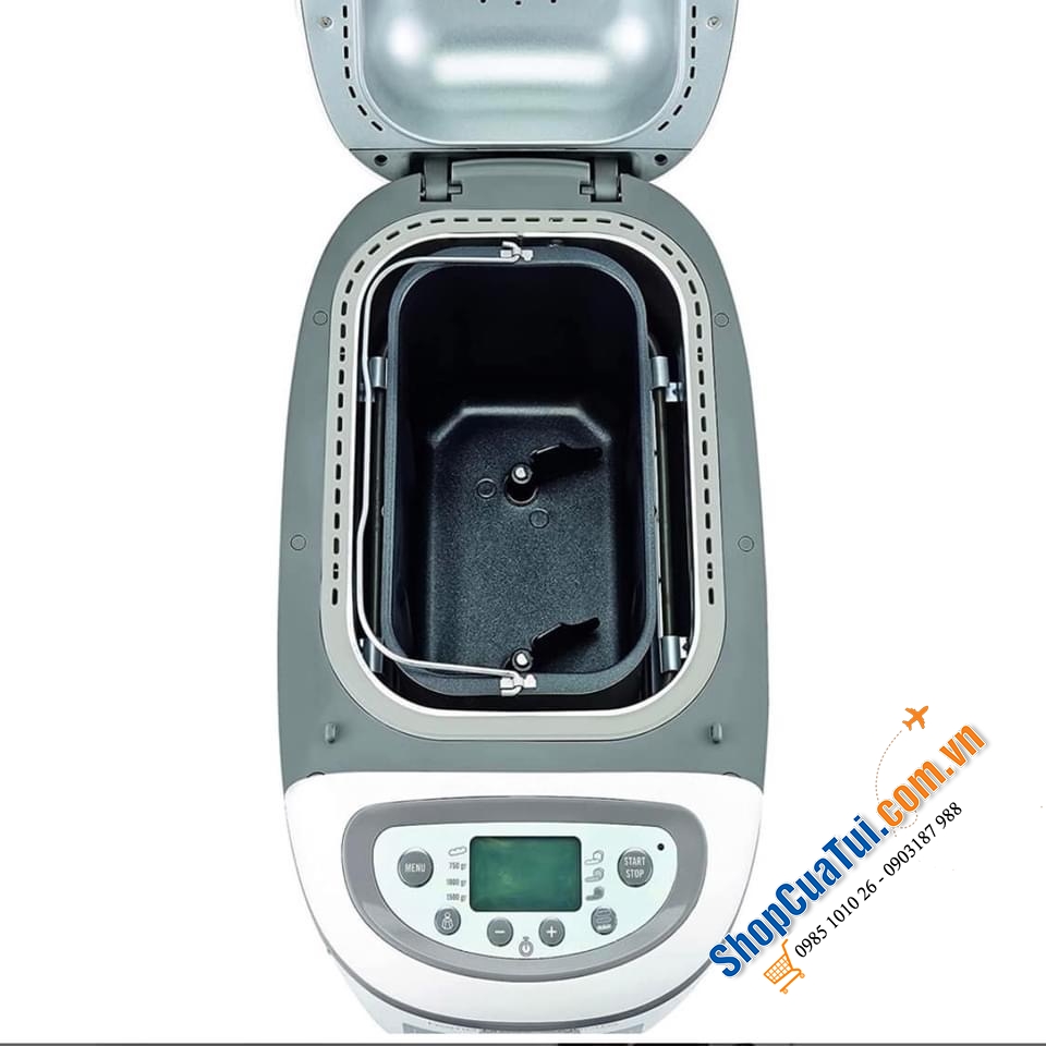 MÁY LÀM BÁNH MÌ TỰ ĐỘNG MOULINEX OW6101, 16 CHƯƠNG TRÌNH - để làm 16 loại bánh khác nhau: Bánh mì baguette, Bánh mì ngọt...
