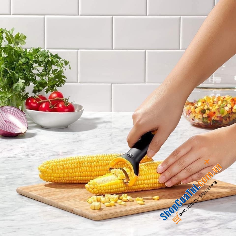NẠO NGÔ OXO đáng yêu và siêu tiện.