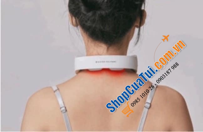 Máy mát xa cổ tần số thấp Swiss millitary (SMA-NM1000) giúp giảm cảm giác căng vai và mỏi cổ. Massage tại bất cứ đâu, bất cứ khi nào, ai cũng có thể dùng được