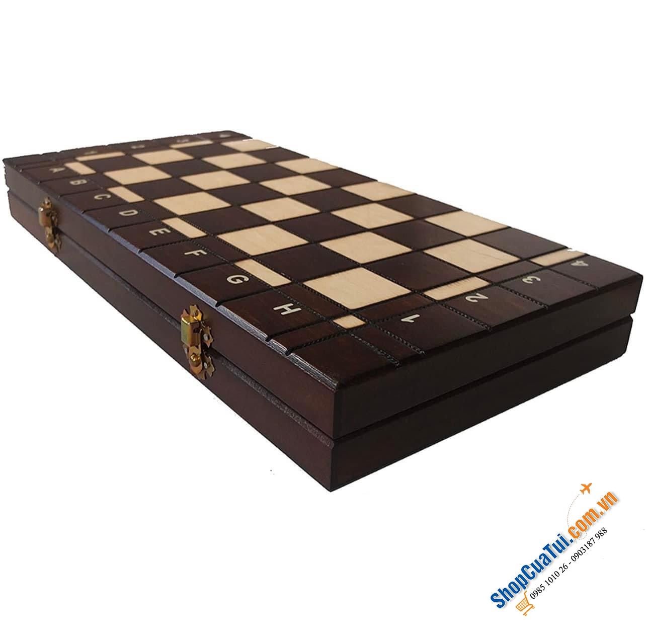 BỘ CỜ VUA CHESSEBOOK BURG - HOÀN TOÀN LÀM THỦ CÔNG Ở EU - SZ TO.
