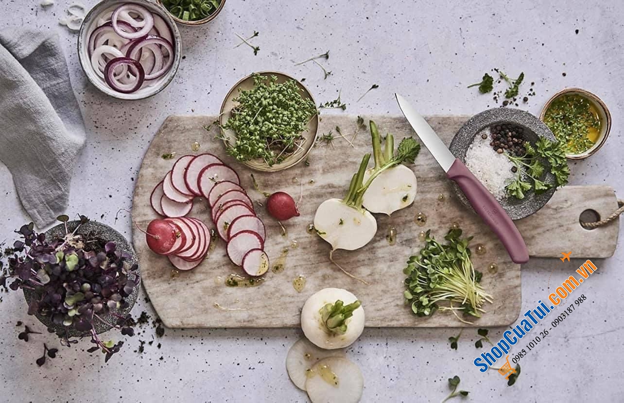 Set 3 DAO CẮT TỈA CƠ BẢN VICTORINOX FRESH ENERGY - MADE IN SWISS.