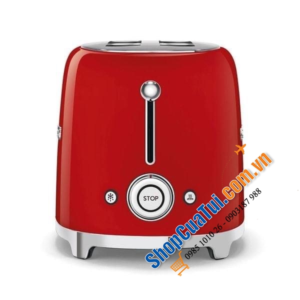 Máy nướng bánh mì SMEG TSF01RDEU MÀU ĐỎ - SIÊU PHẨM CHO BỮA SÁNG NGON - BỔ DƯỠNG - TIỆN LỢI