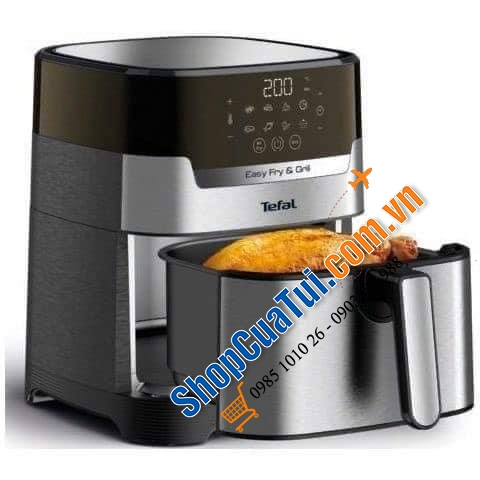Nồi Chiên Không Dầu Tefal EY505D kèm nướng 2in1.