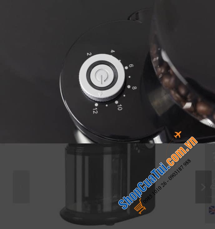 Máy xay cafe CASO Barista Crema.