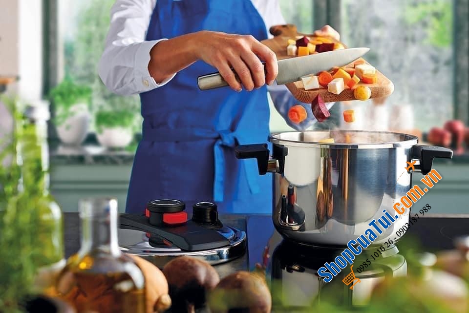 NỒI ÁP SUẤT WOLL PRESSURE PRO 22cm - MADE IN GERMANY.