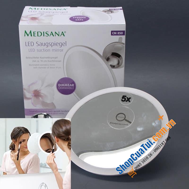 GƯƠNG TRANG ĐIỂM MEDISANA CM850.