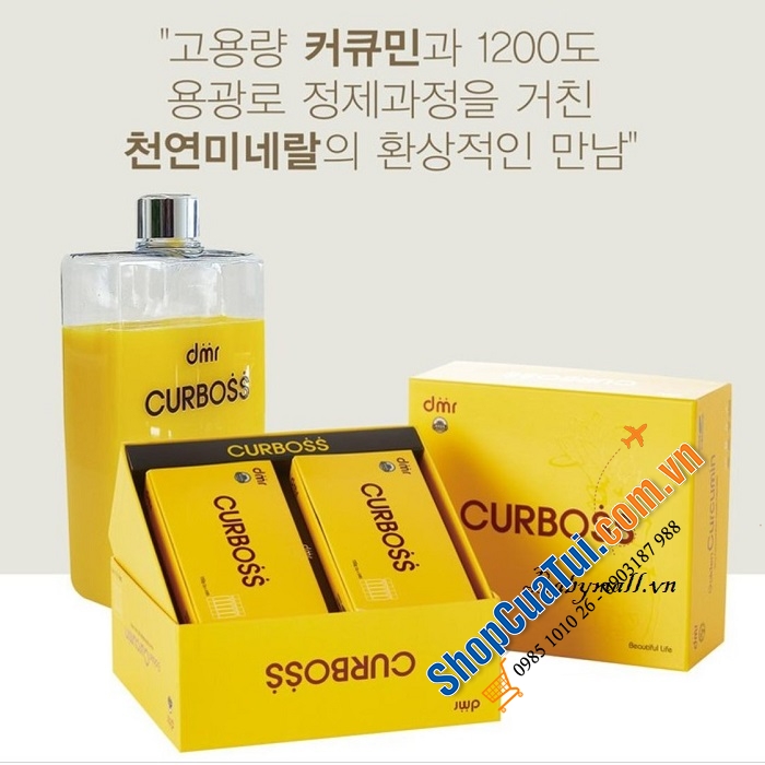 TINH CHẤT NGHỆ NANO CURBOSS PREMIUM HÀN QUỐC - Phiên bản cao cấp - THỰC SỰ TỐT CHO SỨC KHOẺ VÀ NHAN SẮC