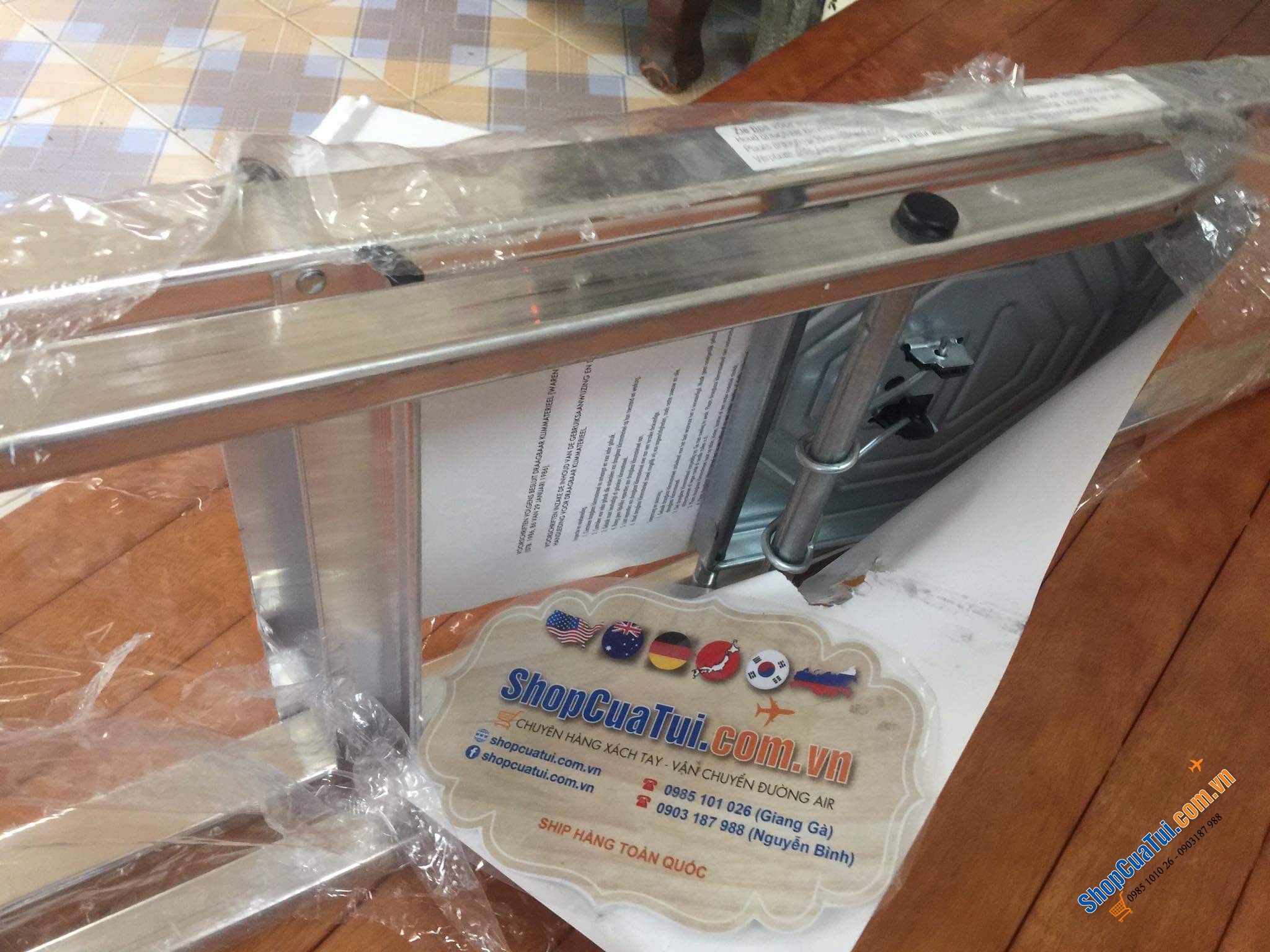 THANG 3 TẦNG HAILO GERMANY L40 - LIMITED.