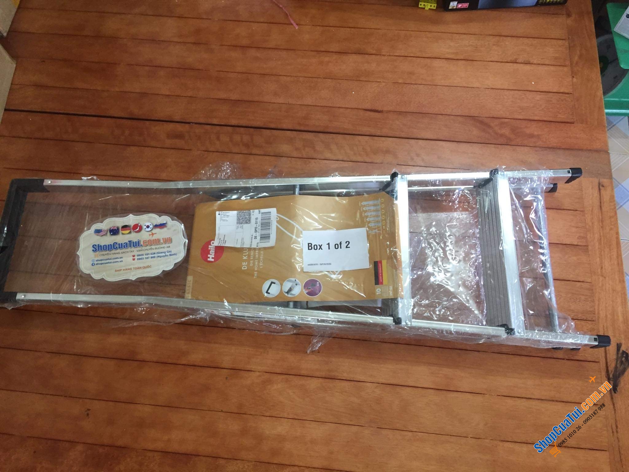 THANG 3 TẦNG HAILO GERMANY L40 - LIMITED.
