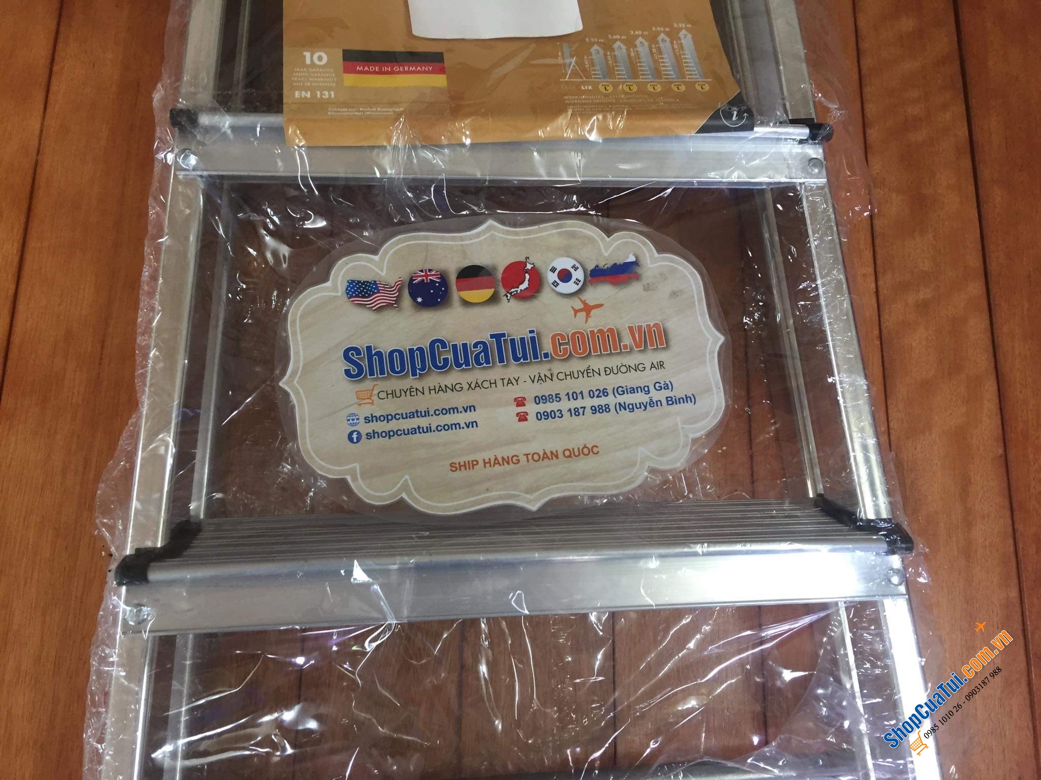THANG 3 TẦNG HAILO GERMANY L40 - LIMITED.