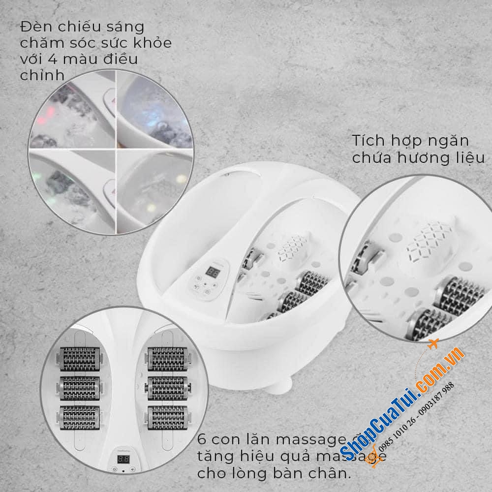 BỒN NGÂM CHÂN MASSAGER - MEDISANA FS888.