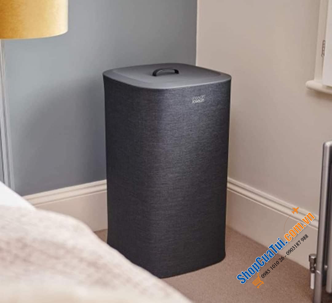 Giỏ đựng quần áo 2 ngăn 90L Joseph Joseph 50004 (màu đen).