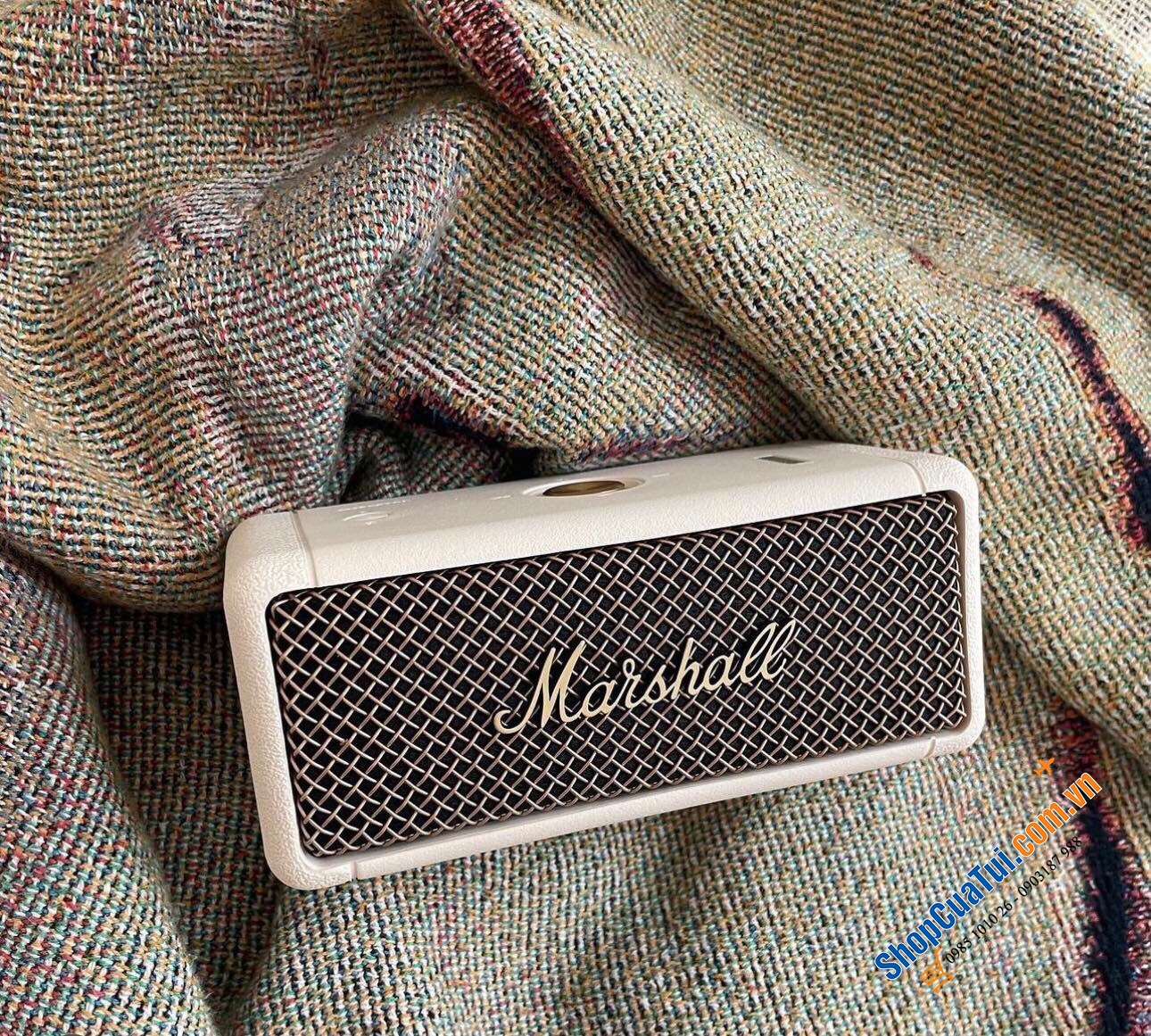 Marshall Emberton 2 - Màu trắng, màu đen - Mẫu loa nhỏ gọn nhất của đại gia đình Marshall