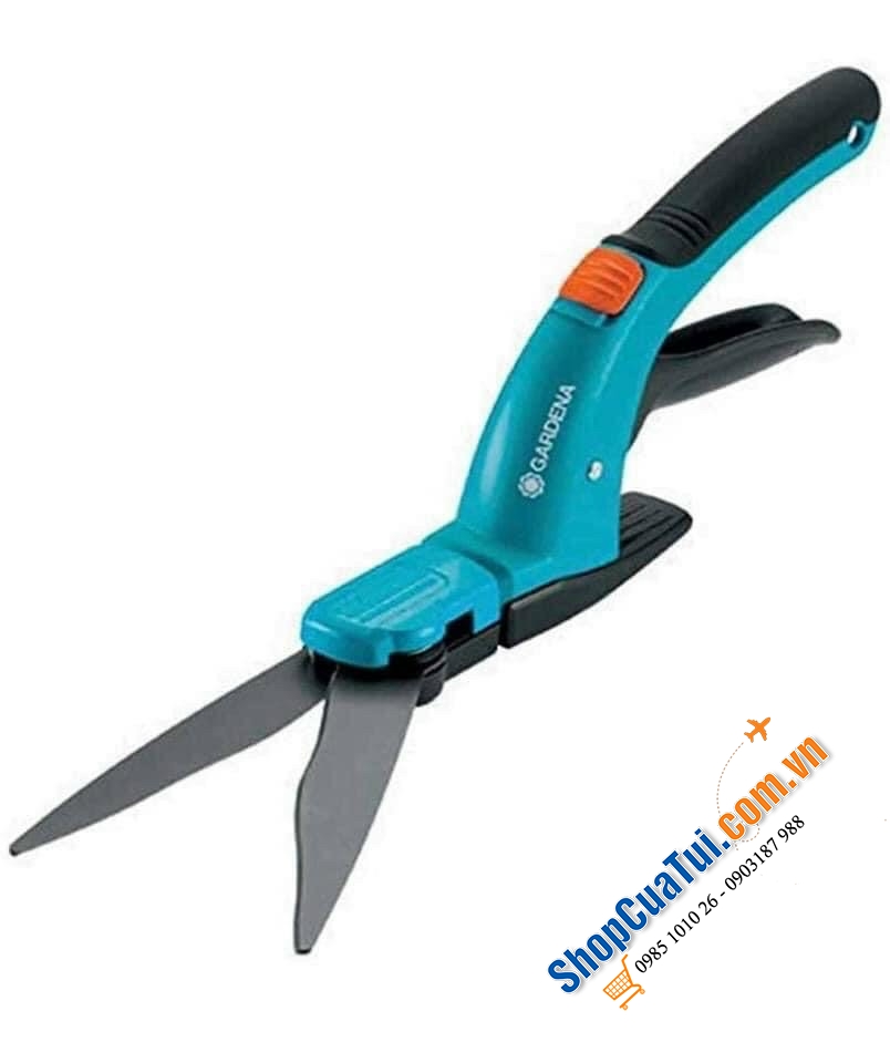 KÉO CẮT CỎ CẦM TAY GARDENA CLASSIC GRASS SHEARS.