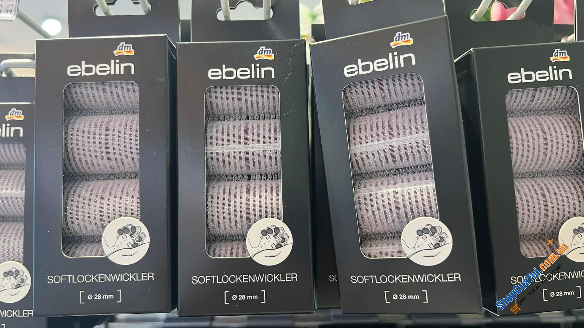 LÔ QUẤN TÓC SIÊU THÍCH EBELIN . SET 3 hoặc SET 4 LÔ CUỐN TÓC SIÊU THÍCH EBELIN