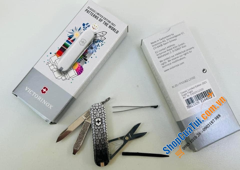 Dụng Cụ Đa Năng Bỏ Túi 5 công năng Victorinox EAGLE FLIGHT ( Đại bàng tung cánh)