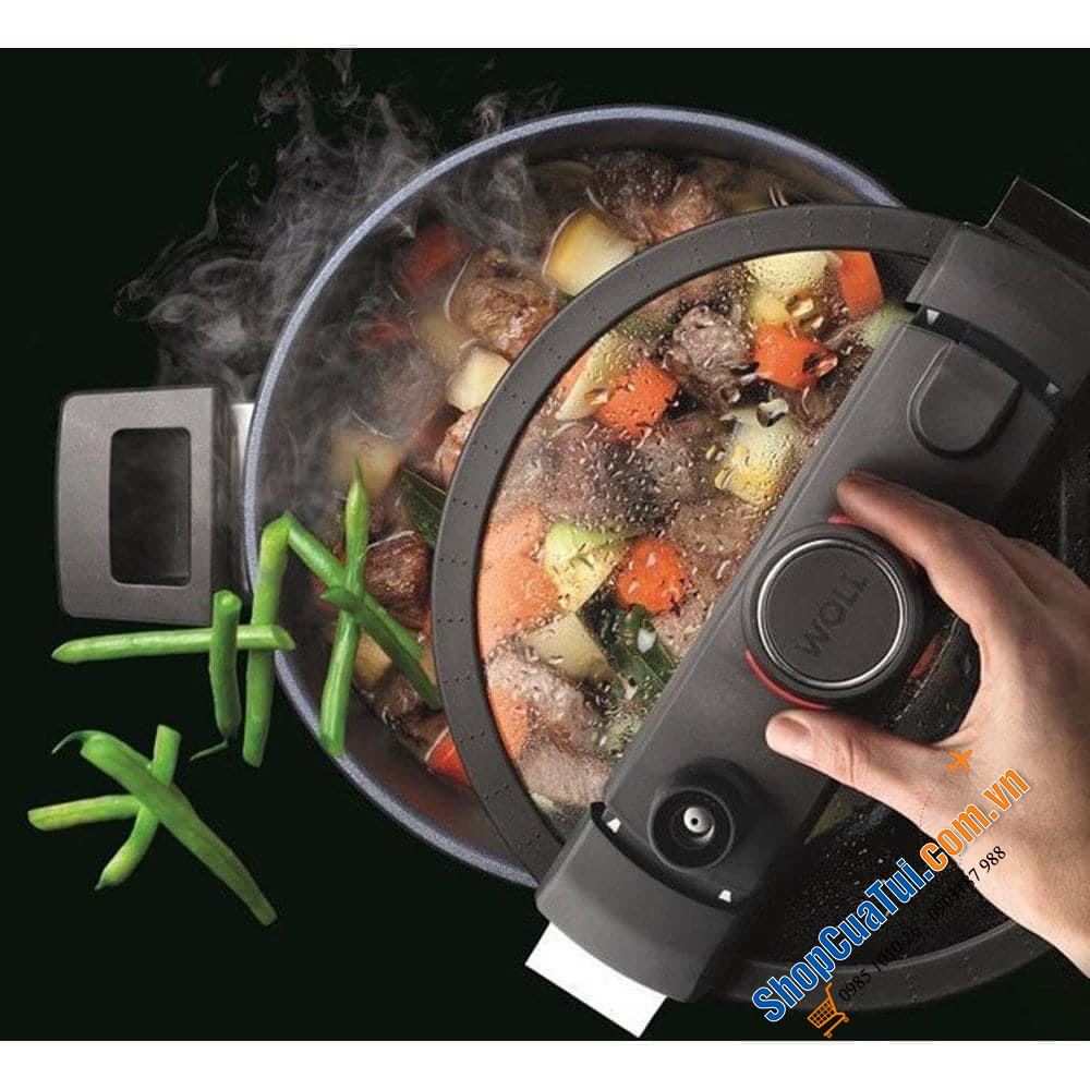 Nồi Áp Suất Woll 120-1DALI Size 20cm 3L.