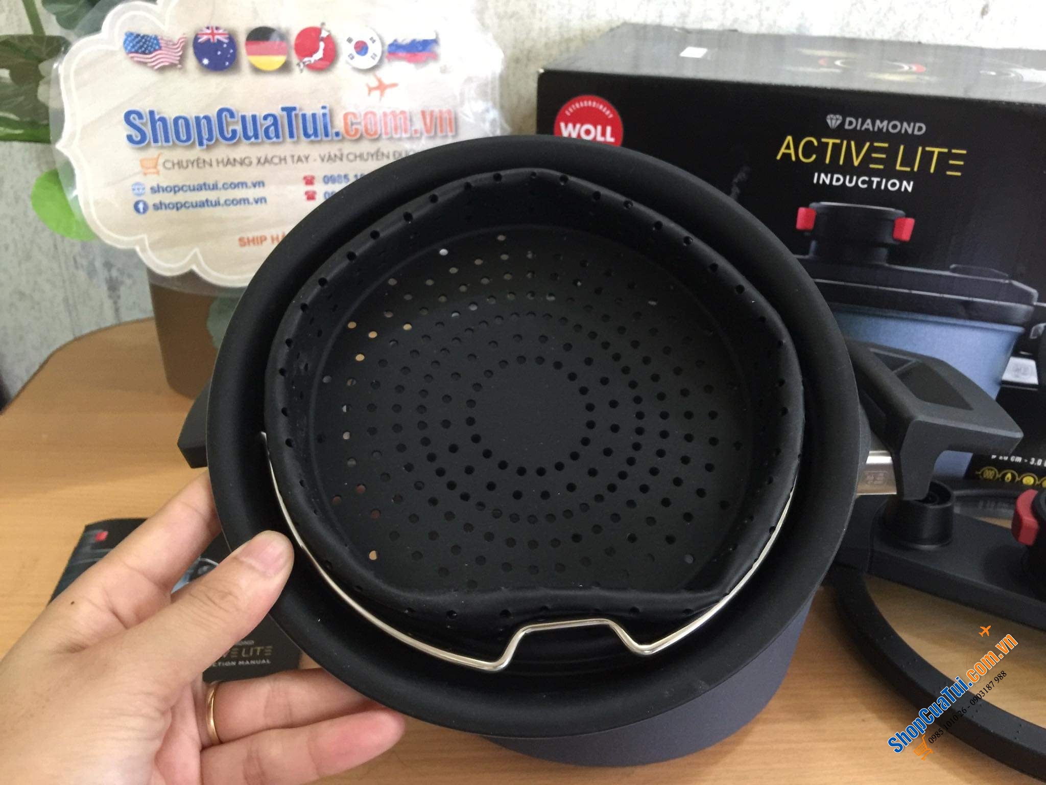 Nồi Áp Suất Woll 120-1DALI Size 20cm 3L.