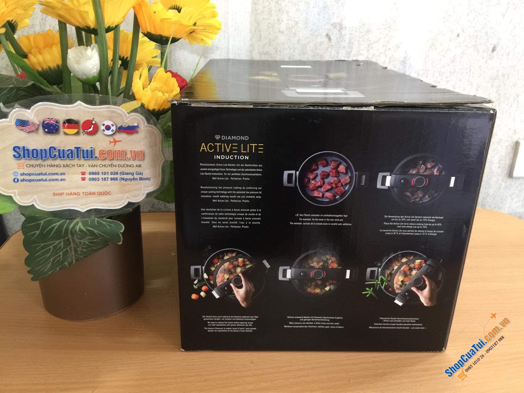 Nồi Áp Suất Woll 120-1DALI Size 20cm 3L.