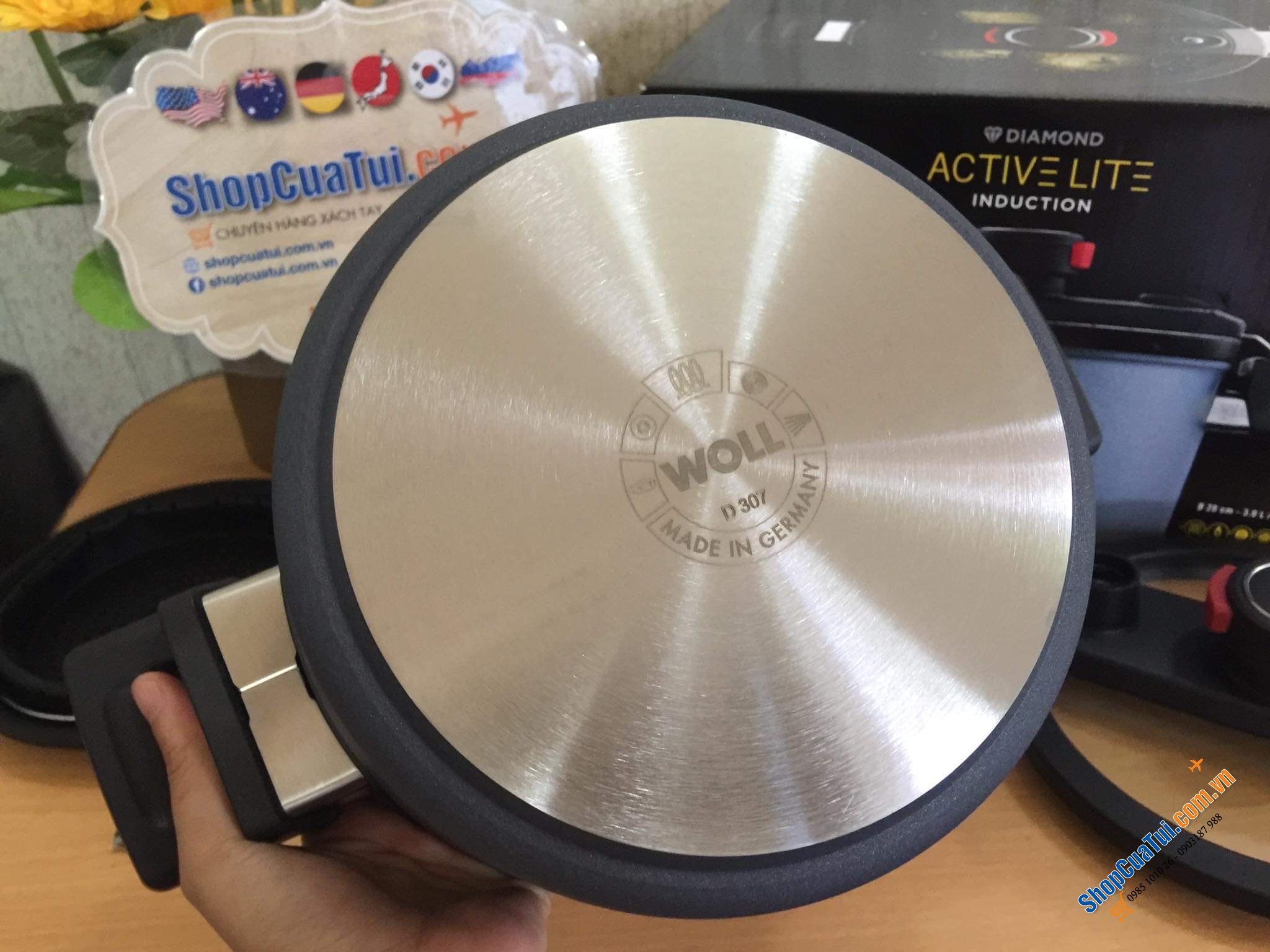 Nồi Áp Suất Woll 120-1DALI Size 20cm 3L.