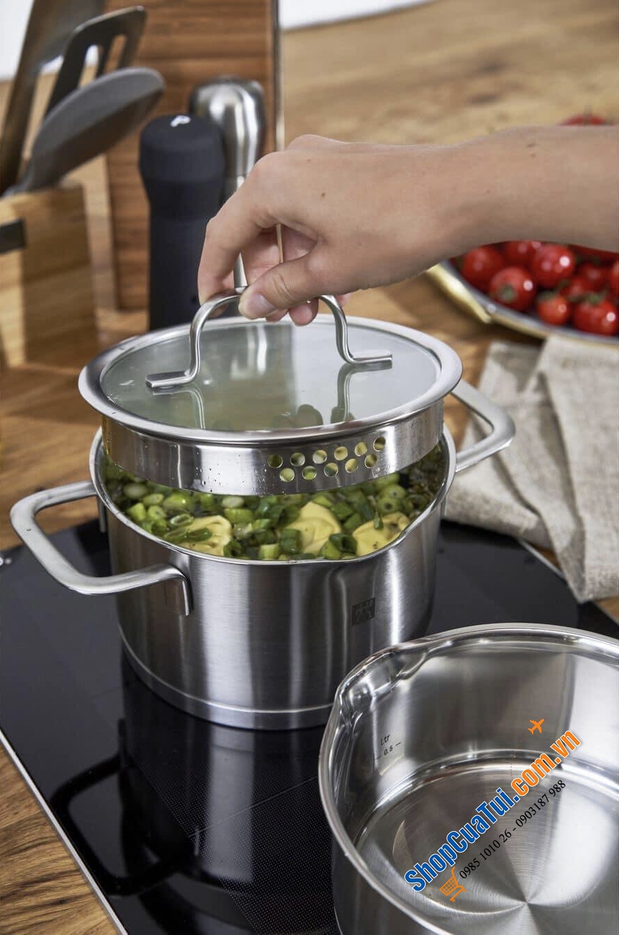 BỘ NỒI ZWILLING TRUEFLOW 5 MÓN.
