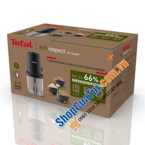 Máy xay Tefal ECO RESPECT NOIR MQ80E838 Made in France.