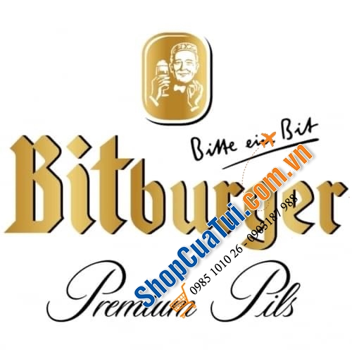 THÙNG 24 LON BIA TƯƠI BITBURGER PREMIUM PILS 500ml - MÙI VỊ ĐẬM ĐÀ, BIA TƯƠI HÀNG ĐẦU CỦA ĐỨC