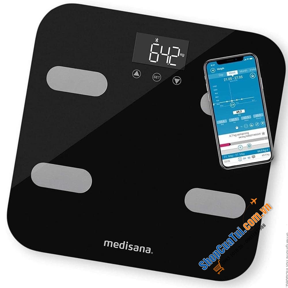 CÂN ĐIỆN TỬ MEDISANA 40503 BS 602 CONNECT.