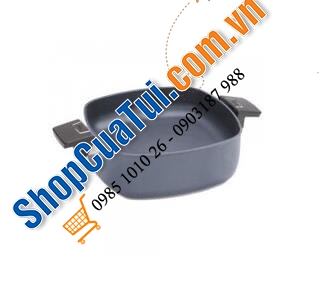 Chảo Woll 1022-2DPIL Diamond lite Casserole Square 22x22cm.