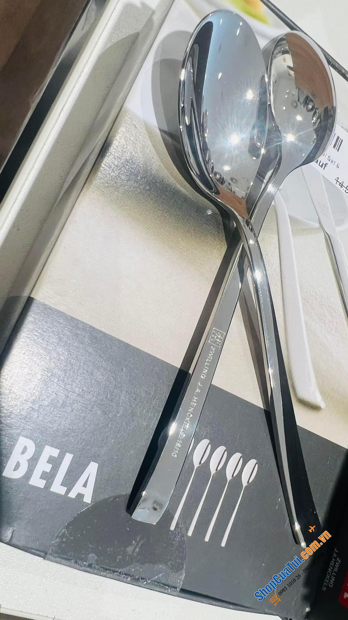 SET 6 THÌA CÀ PHÊ BELA - ZWILLING.