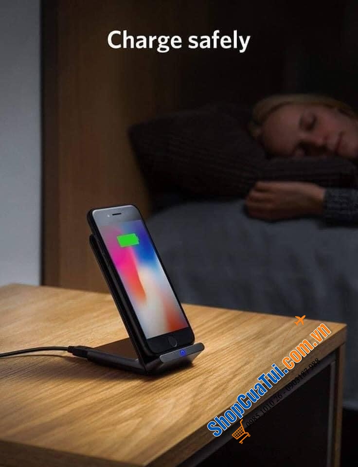 Sạc không dây dạng đứng Anker PowerWave.