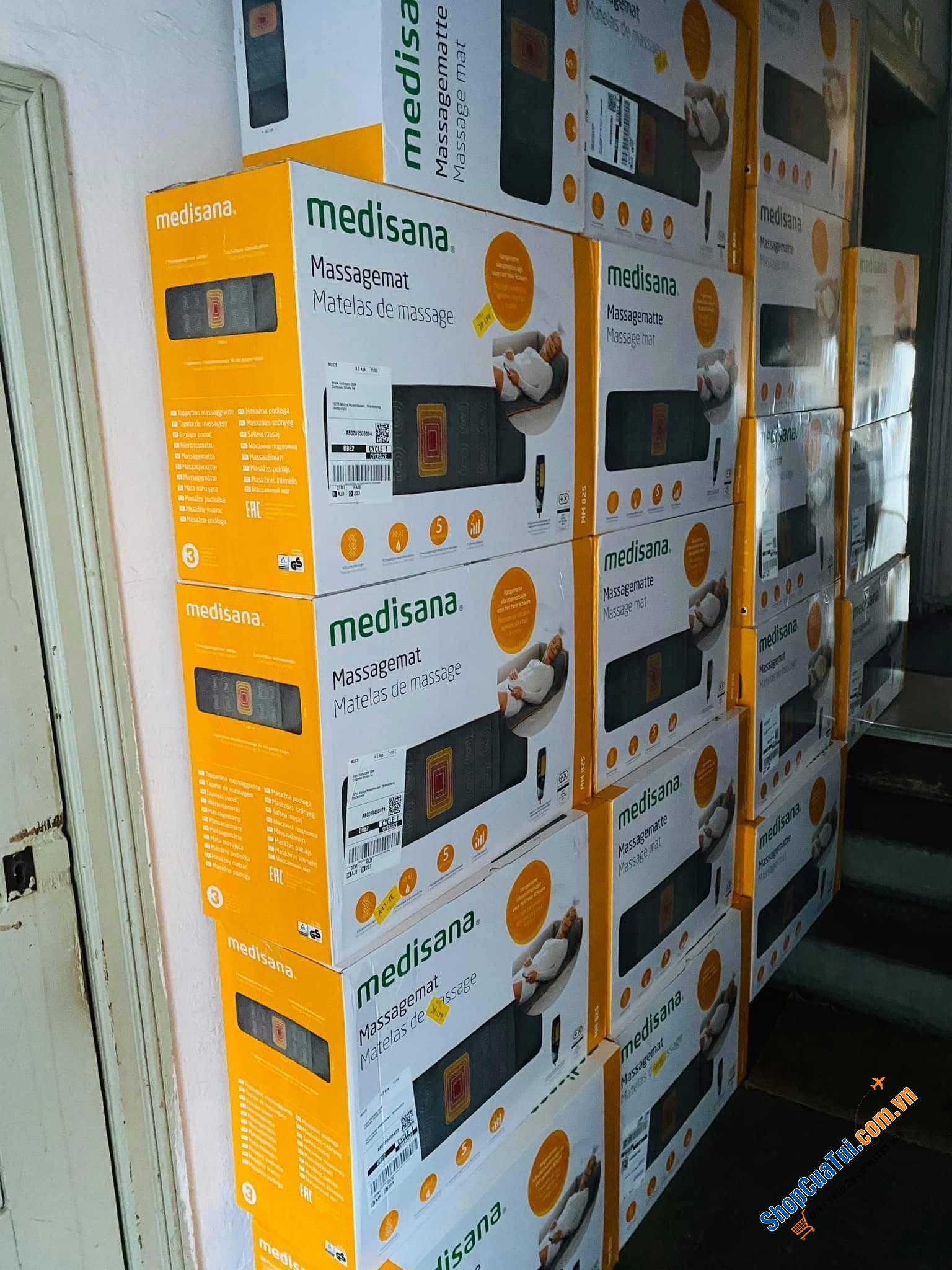 ĐỆM MASSAGE THƯ GIÃN TOÀN THÂN MEDISANA MM80L