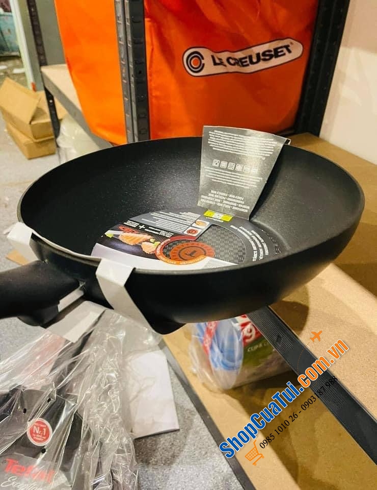 CHẢO Tefal MADE IN FRANCE SÂU LÒNG DELICIA PRO 28 CM.