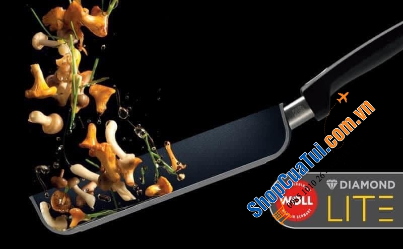 CHẢO CHỐNG DÍNH 28 CM TAY RỜI WOLL DIAMOND LITE  - Made in Germany