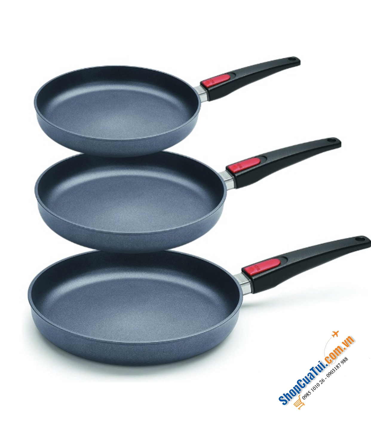 CHẢO CHỐNG DÍNH 28 CM TAY RỜI WOLL DIAMOND LITE  - Made in Germany