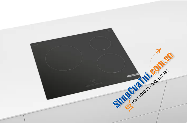 BẾP BOSCH PUC611BB5E - SERI 4 - made in Spain - tích hợp công nghệ cảm biến nhận diện đáy nồi  nên hiệu quả nấu ăn rất cao. Moden 2022