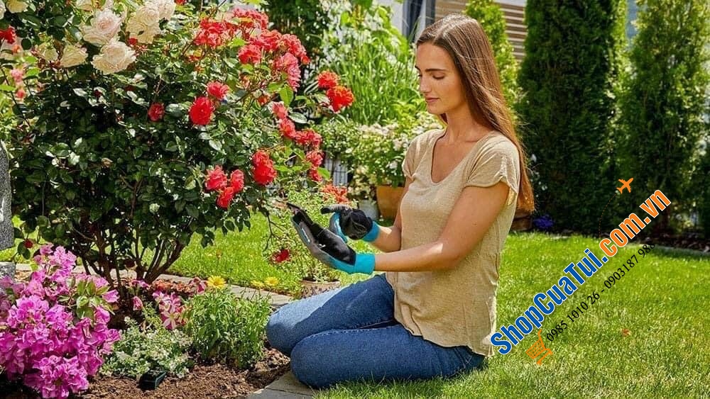 GĂNG TAY LÀM VƯỜN GARDENA 11511-20 CỦA ĐỨC
