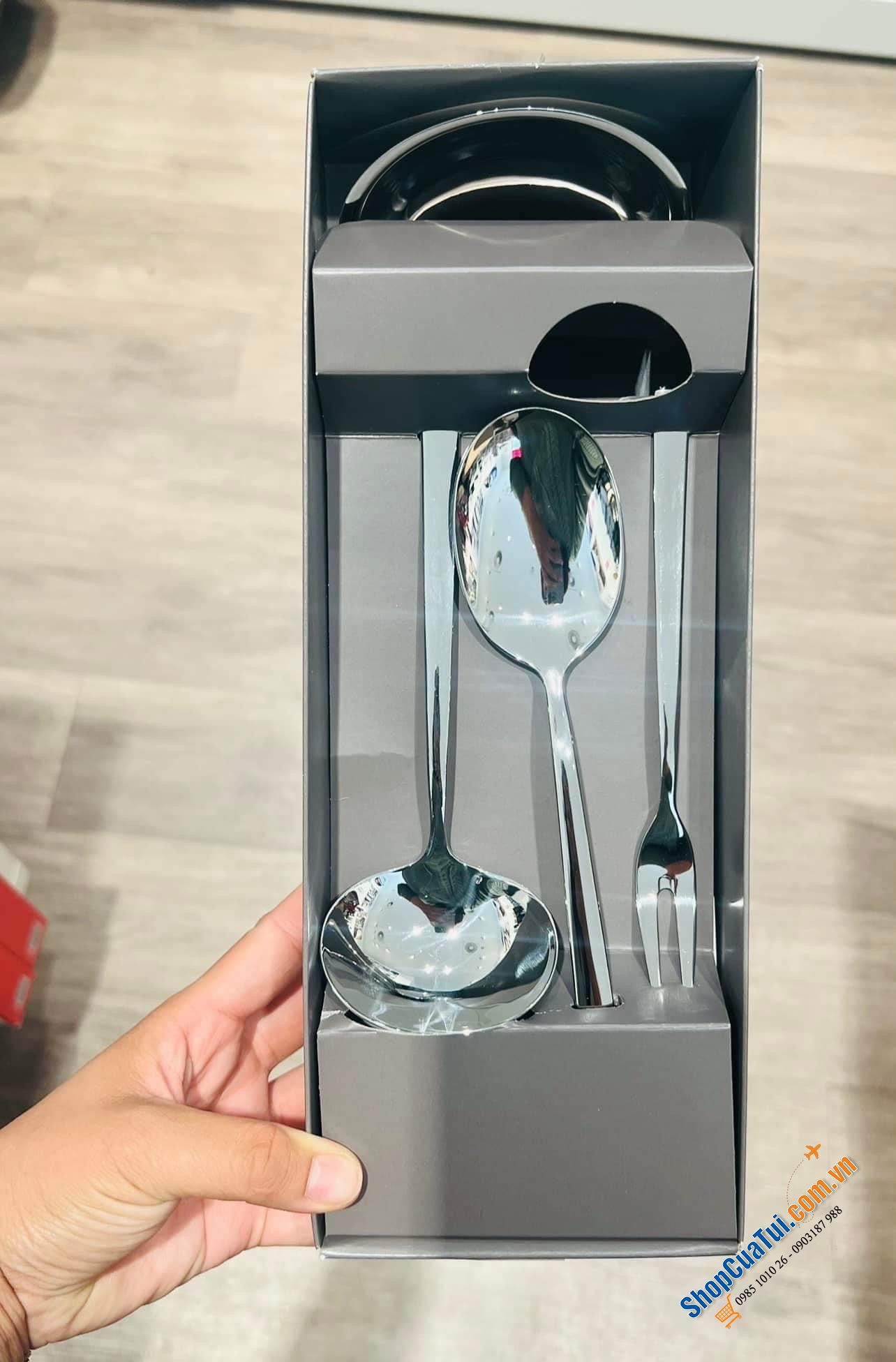 TRỌN BỘ MUÔI THÌA XIÊN ZWILLING BELA 4 MÓN - Chất liệu inox sáng bóng, bền mãi với thời gian