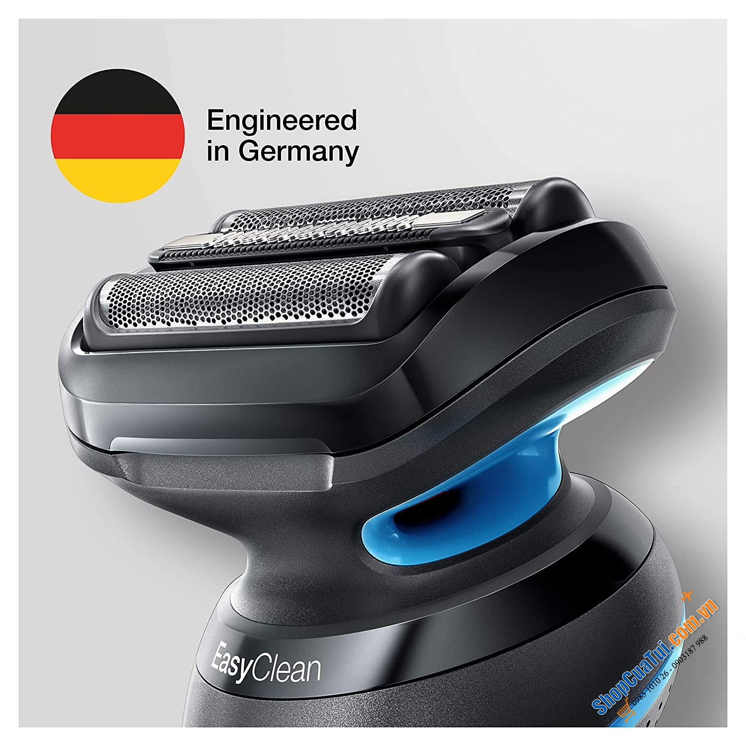 MÁY CẠO RÂU BRAUN SERIE 5 - Made in Germany - Máy cạo râu điện với 3 lưỡi dao linh hoạt